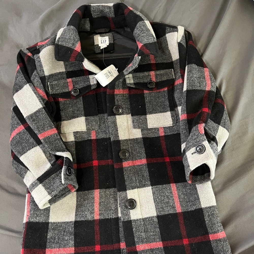 Girls Toddler Dress Length Jacket